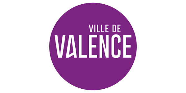 Logo de la ville de Valence, partenaire privilégié de Fréquence Lire
